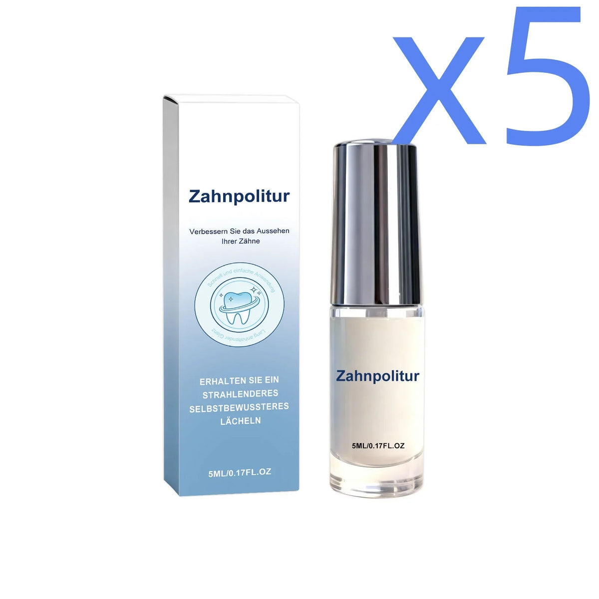Xylitol Tooth Polish – Whiten Teeth & Remove Stains 5ml