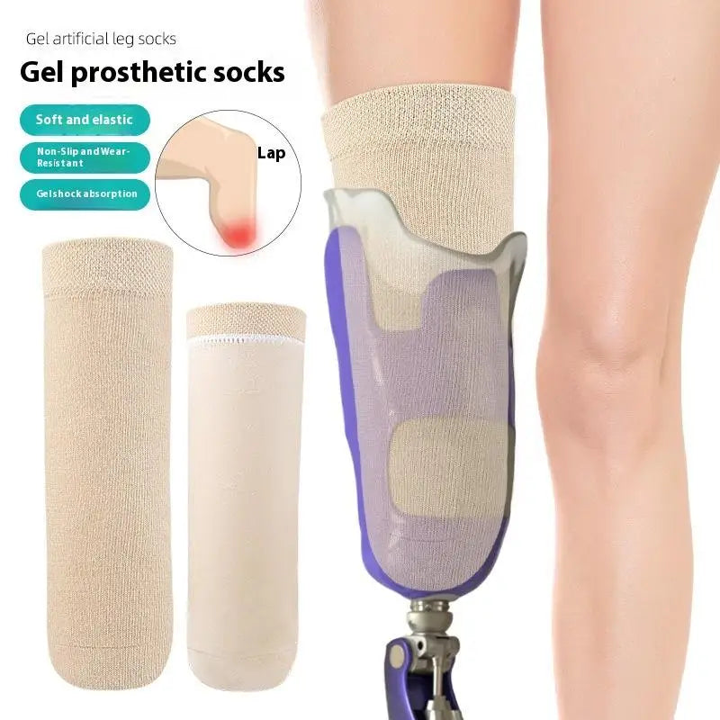 Below Knee Prosthetic Gel Sleeve & Stump Shrinker | S & L