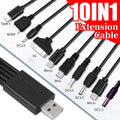 10-in-1 Multi USB Charging Cable | Micro HDMI Mini 3.5mm