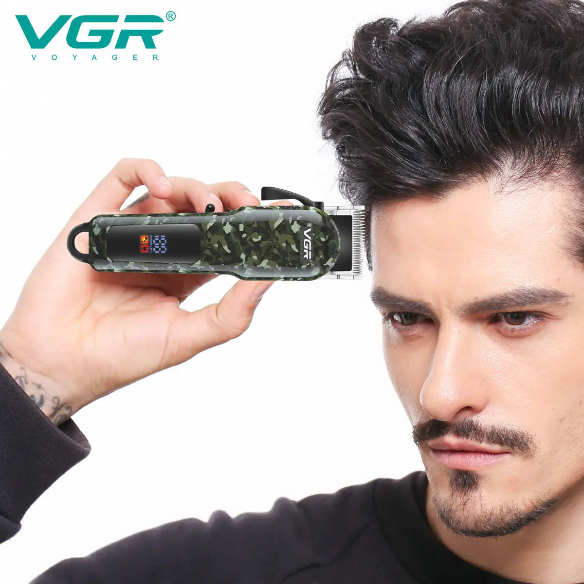 VGR V-665 Professional Cordless Hair Clipper for Men