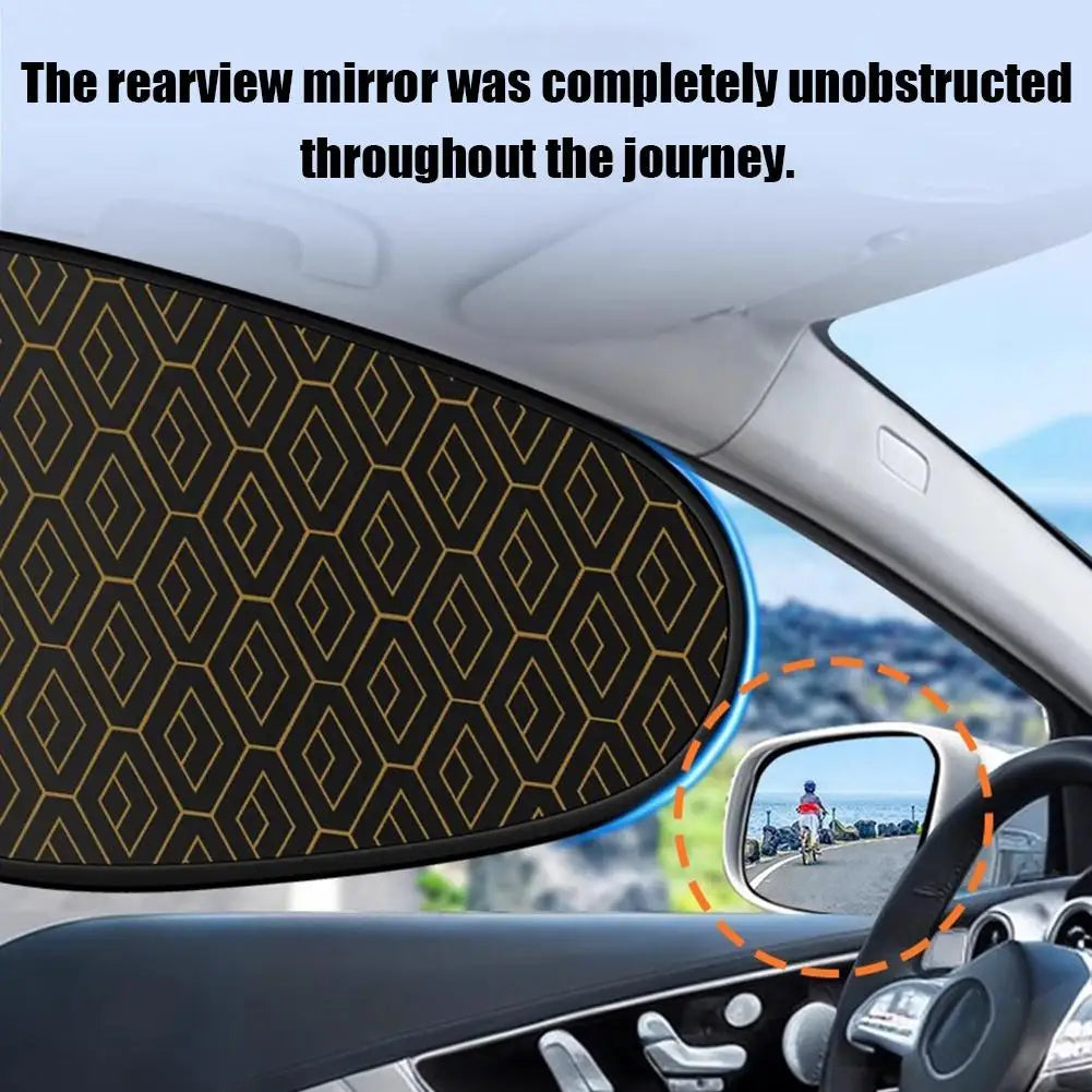 Car Side Window Sunshade UV Block Static Cling – 2 Pack