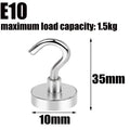 NdFeB Magnetic Hooks 5/10 Pack – Strong Wall Hooks for Home