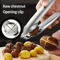 2-in-1 Stainless Steel Chestnut Opener & Nut Cutter Tool