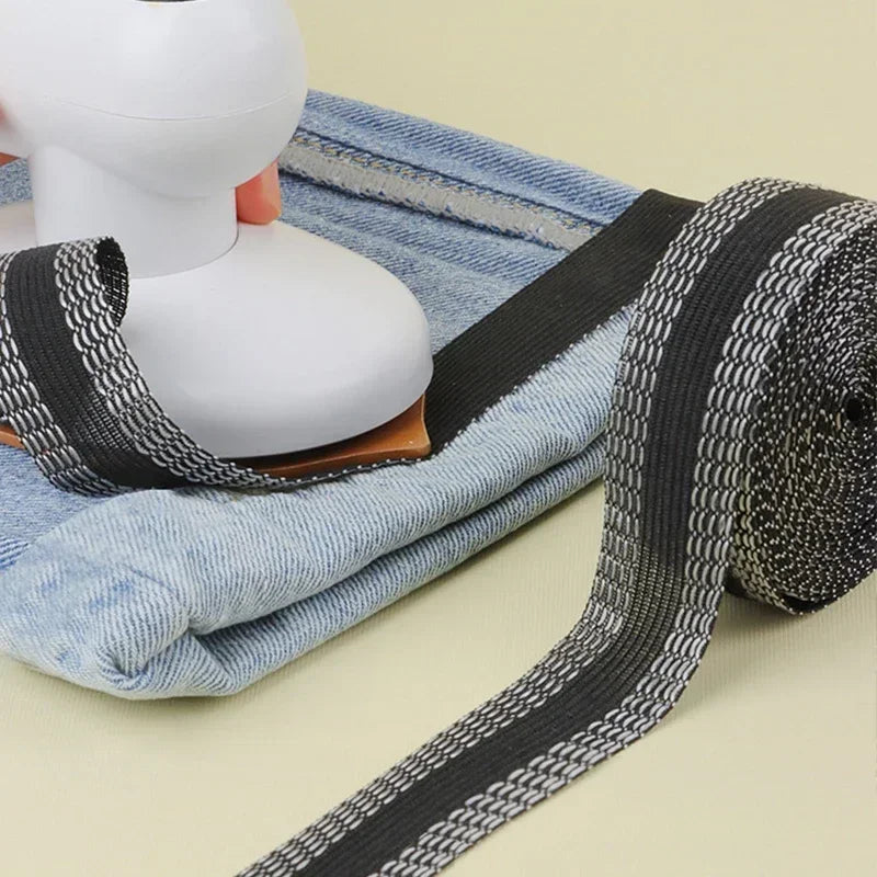 No-Sew Iron-On Trouser Hem Tape | Self-Adhesive 5m Roll