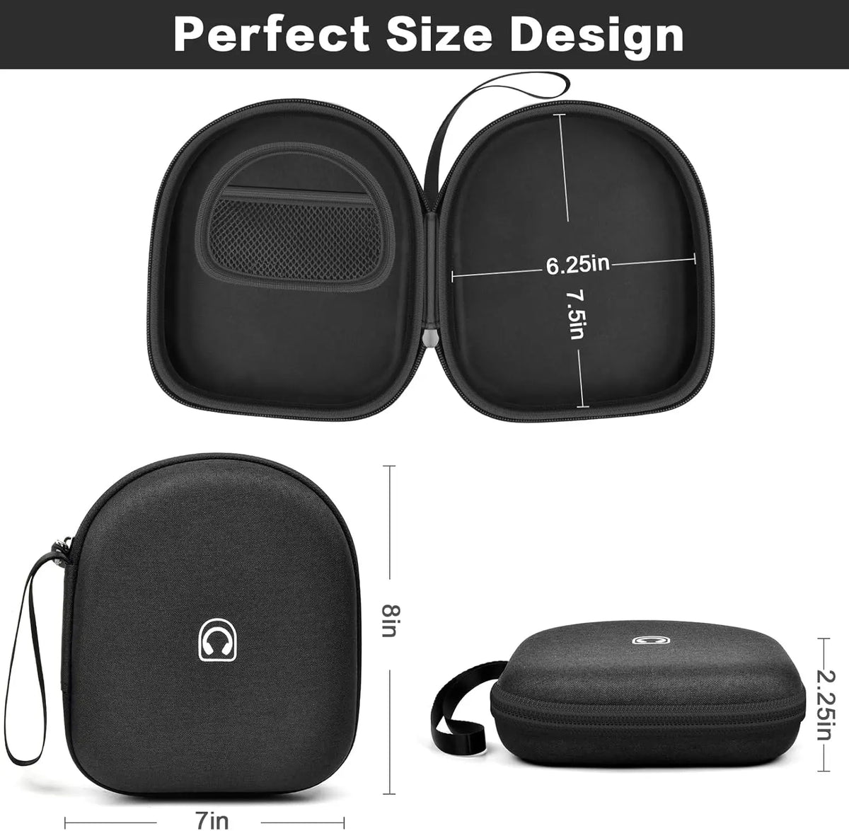 Headphone Case for Sony WH-CH520 | Travel Storage Bag
