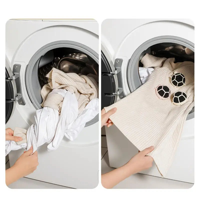 Laundry Lint Catcher Ball Reusable Replaceable Sponge Filter Pet Hair