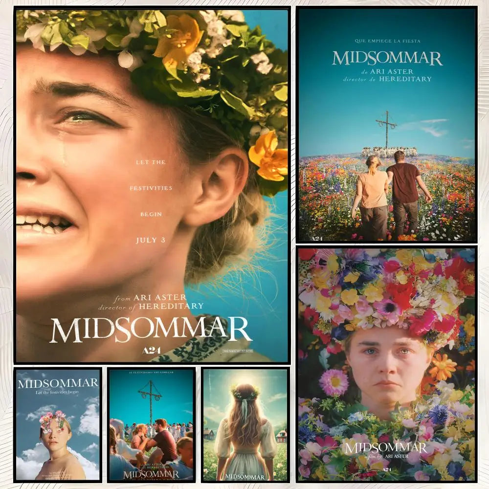 Midsommar Movie Poster – Self-Stick HD PVC Waterproof Wall Art