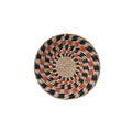 Boho Hand Woven Rattan Wall Basket | Farmhouse Decor