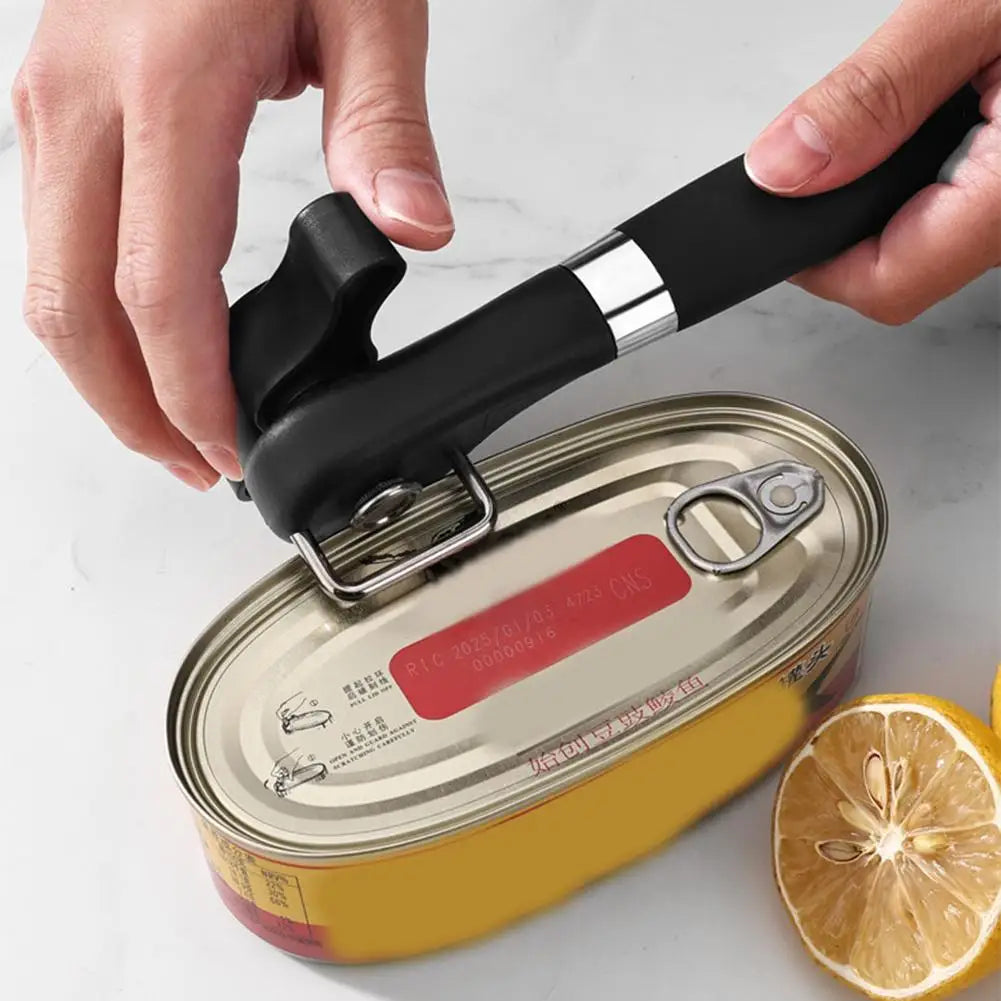 Manual Can Opener – Smooth Edge Stainless Steel Kitchen Tool
