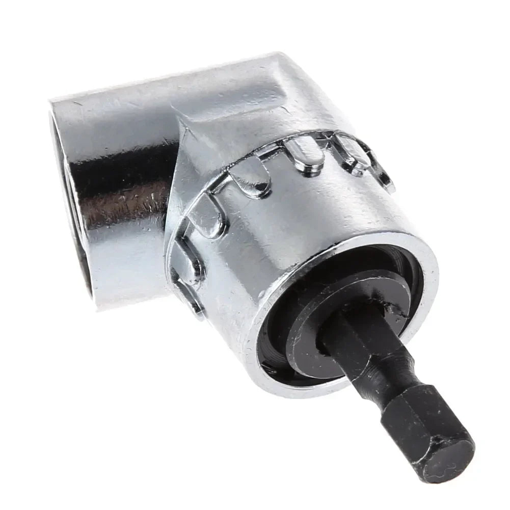 Adjustable 105 Degree Right Angle Driver Screwdriver Hand Tools 1 4