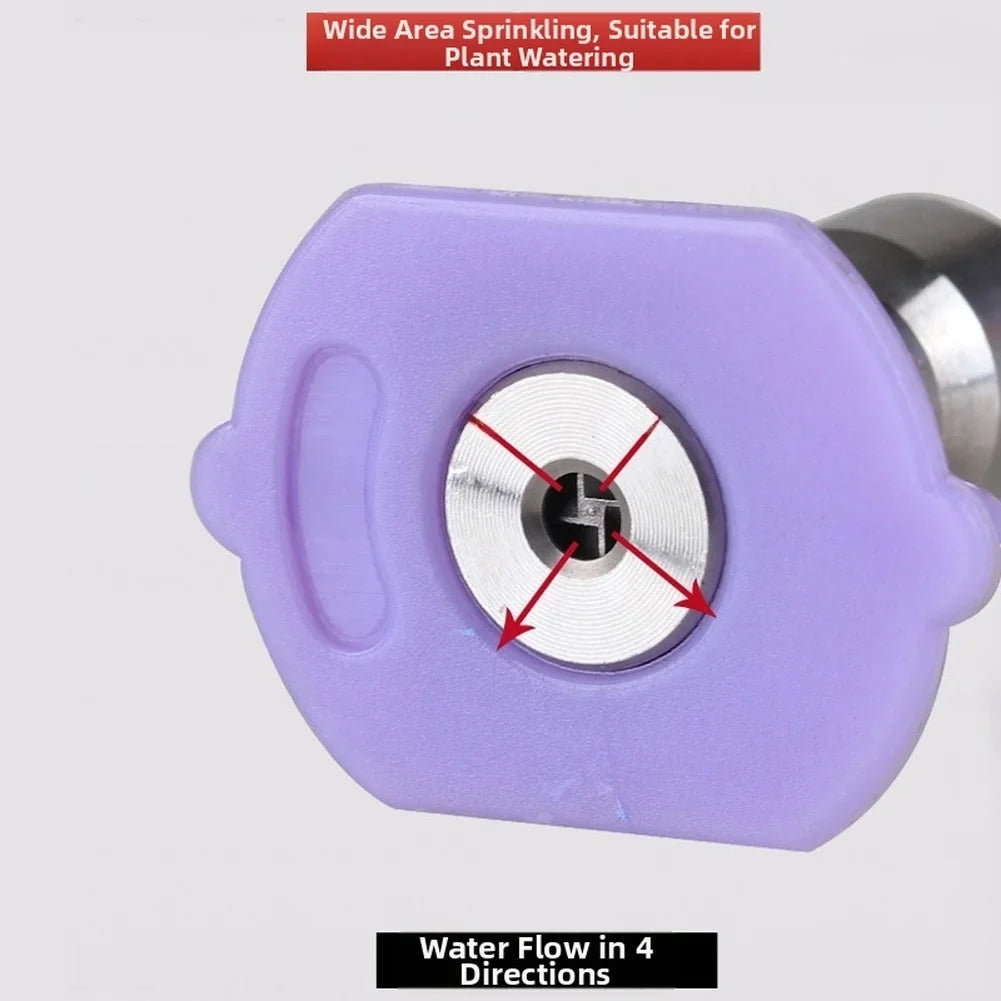 5-Pack 1/4" Quick Connect Spray Nozzles for Pressure Washers