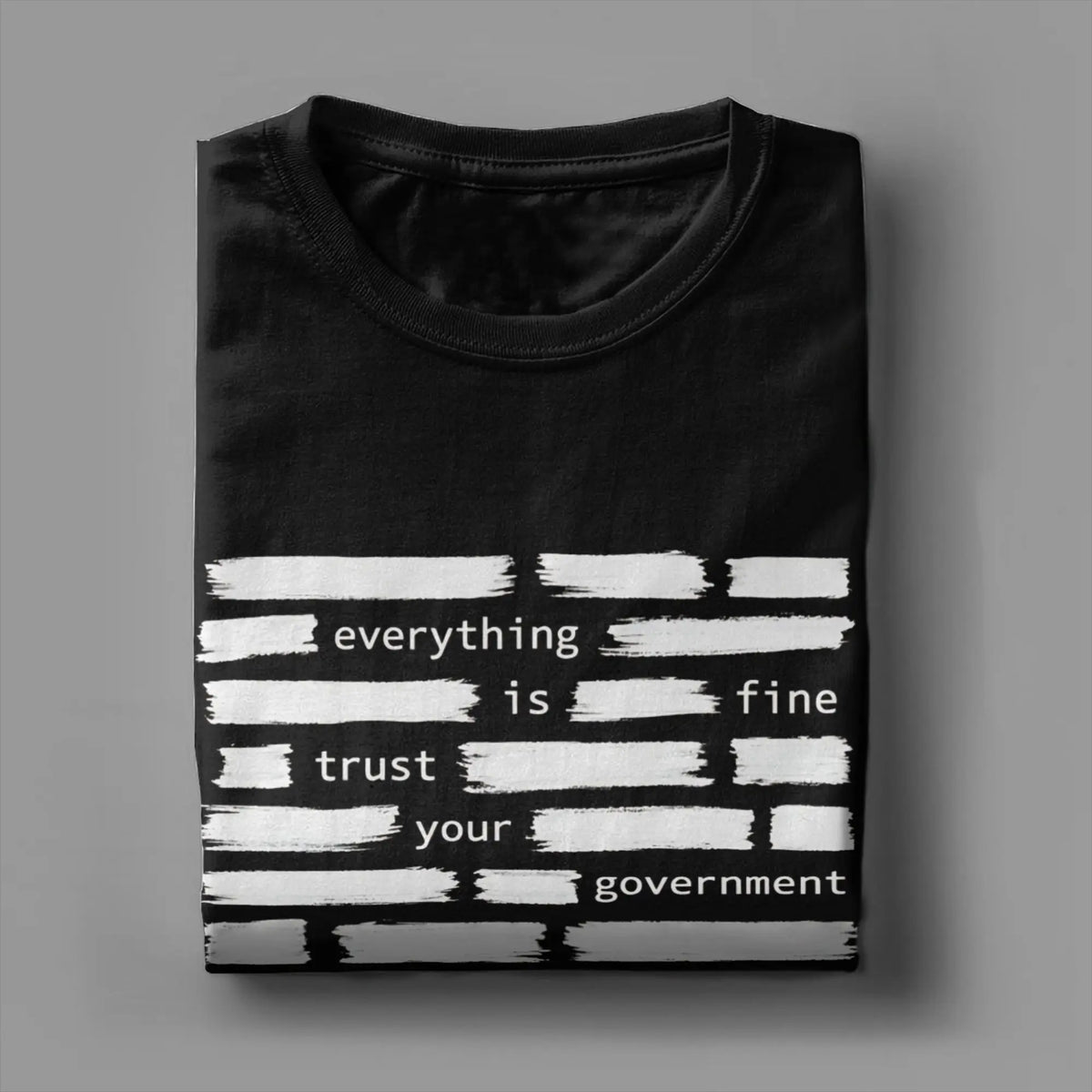 "Everything Is Fine" Funny Men's Graphic T-Shirt | Cotton Tee