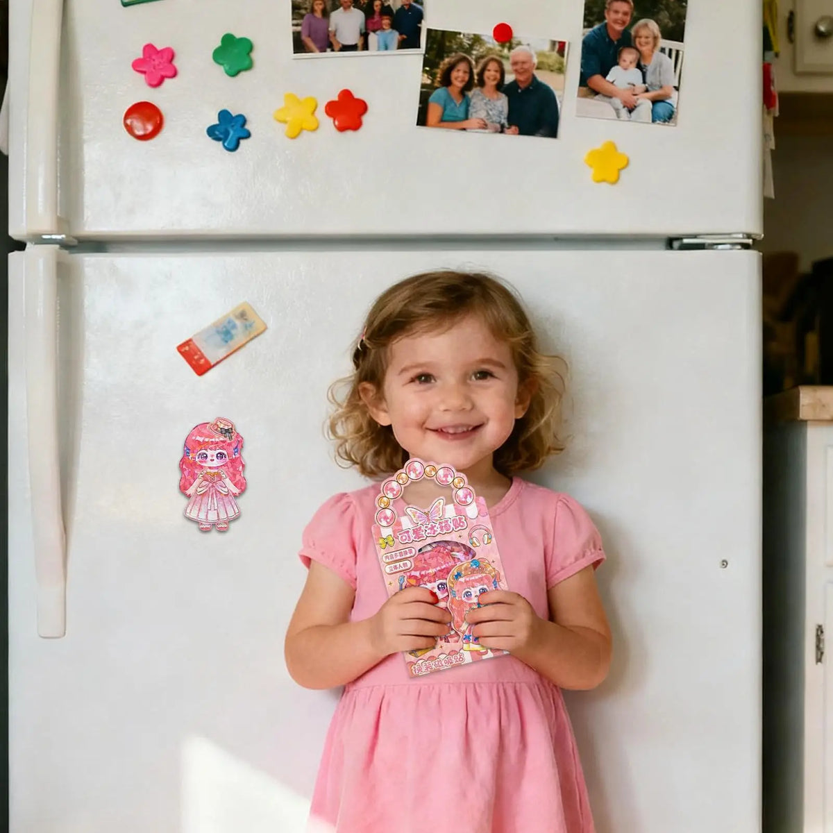 3D Magnetic Dress-Up Doll Set | Montessori Mix & Match Toy