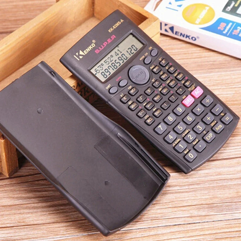 KOQZM 2-Line Scientific Calculator | 240 Functions, LCD