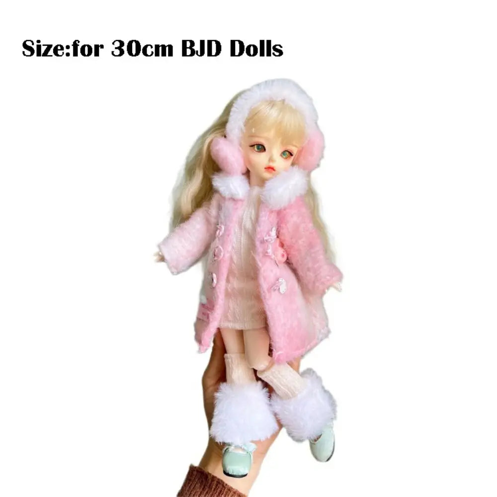 30cm BJD Doll Clothes – 1/6 Scale Outfit Set | Cartoon Dress