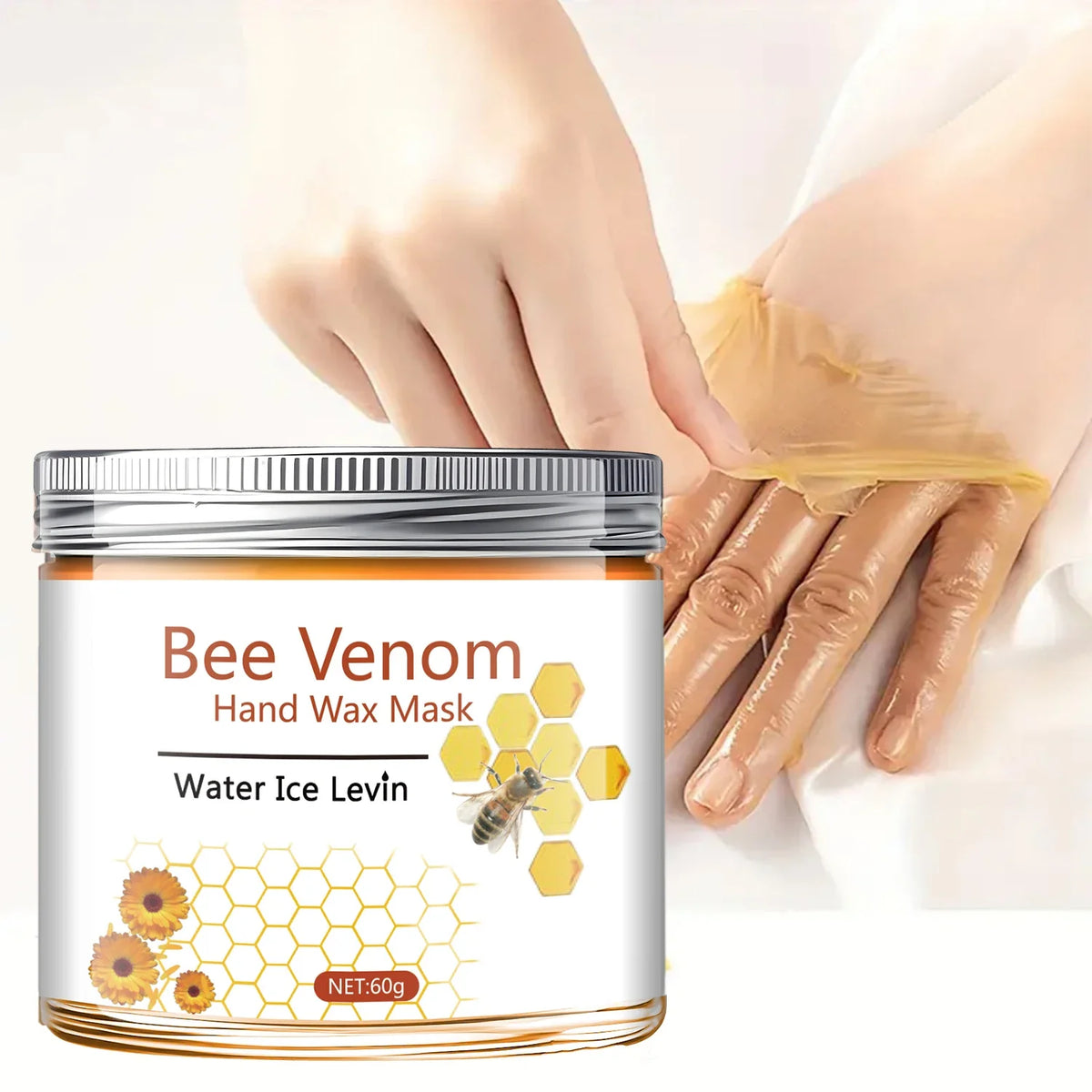 Bee Venom Chamomile Hand & Foot Mask 60g | Exfoliate & Moisturize