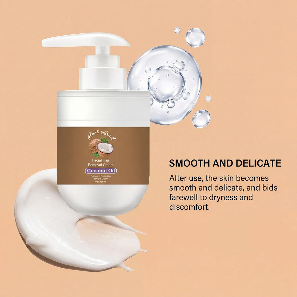 Gentle Hair Removal Cream for Face & Body – No Irritation