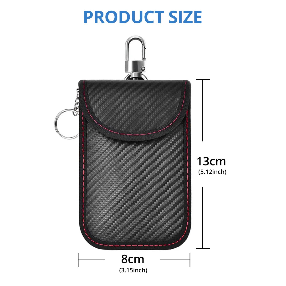 Faraday Bag Key Fob Protector – RFID Signal Blocking Pouch