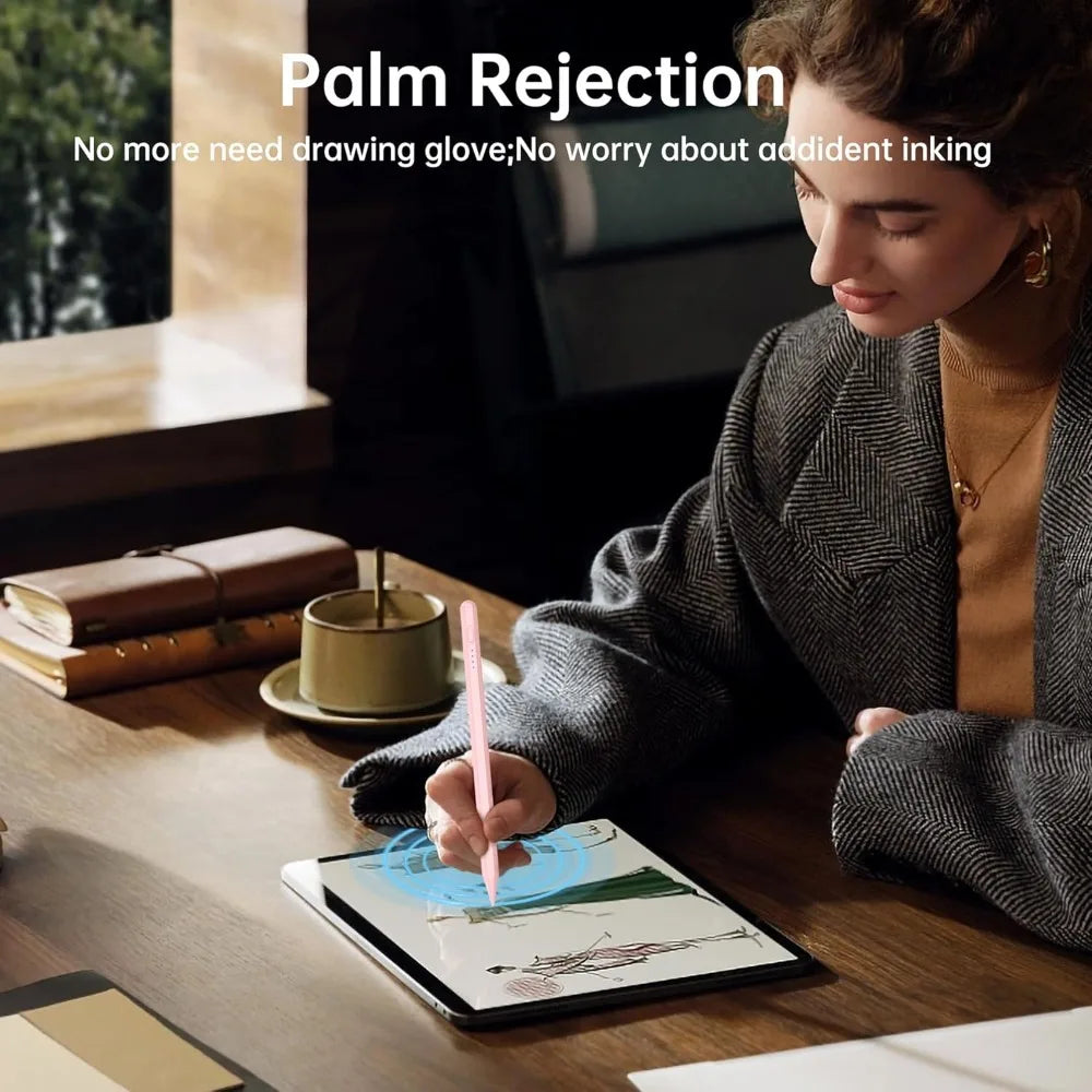 FZOLZO iPad Stylus Pen – Palm Rejection & Tilt Sensitivity