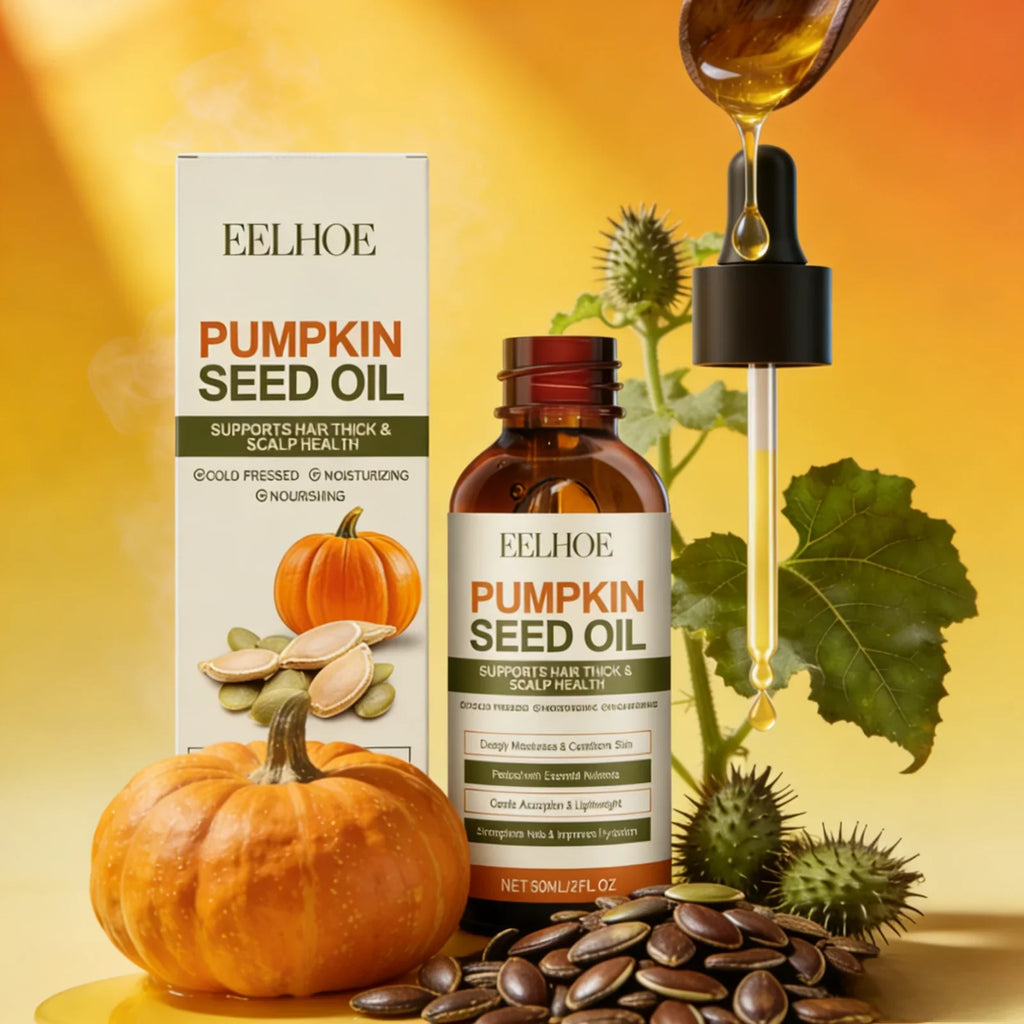 EELHOE Pumpkin Seed & Castor Oil | Hair, Scalp, Nail & Skin 60ml