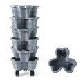 6-Tier Stackable Vertical Planter Tower with Wheels
