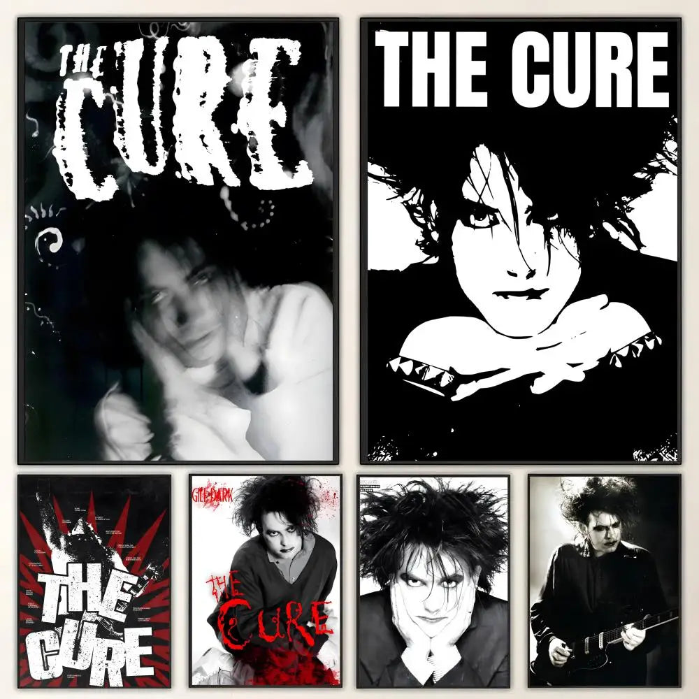 The C-Cure Band HD Art Poster – Waterproof Sticky Wall Decor
