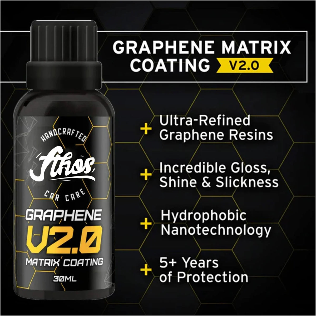 Graphene Coating Applicator Ceramic 5+ Years Protection Hydrophobic