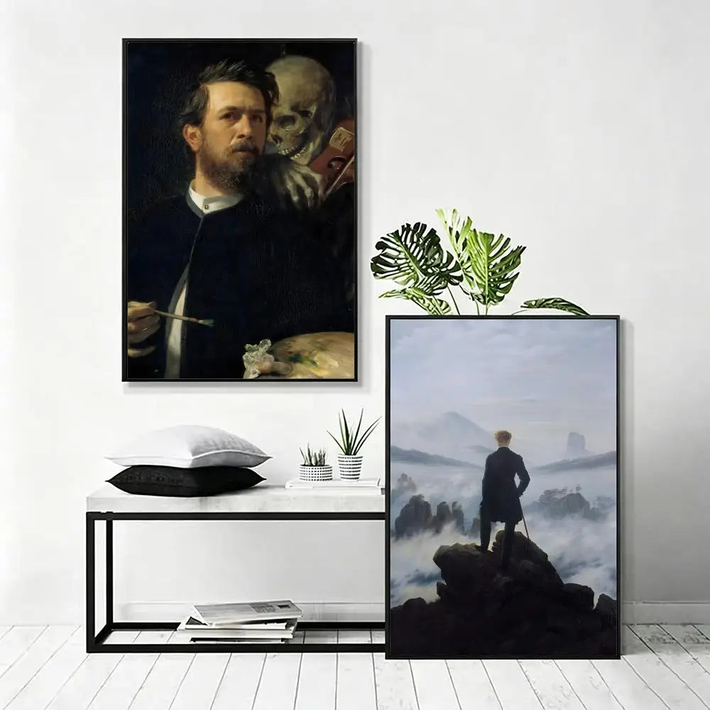 Caspar David Friedrich Art Poster – HD Waterproof Wall Decor