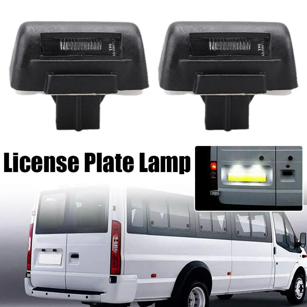 LED License Plate Lights for Ford Transit MK4–MK7 | 2-Pack