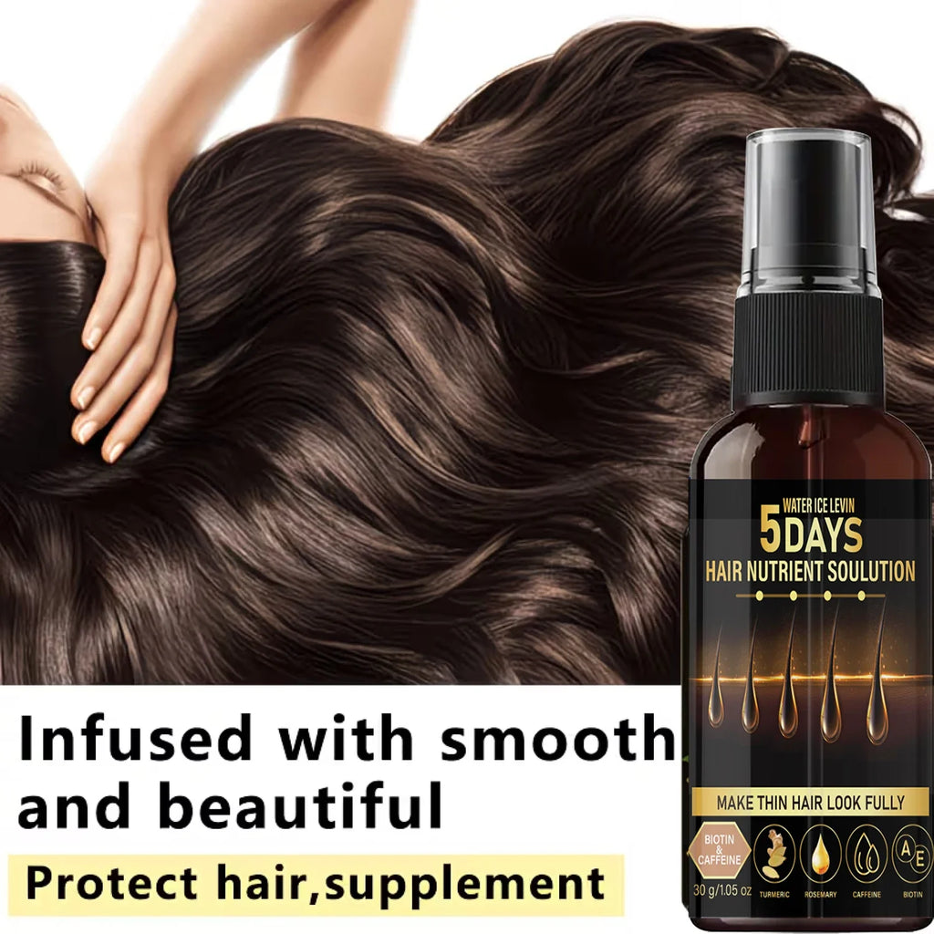 Biotin & Caffeine Hair Oil – Rosemary & Turmeric, 30g