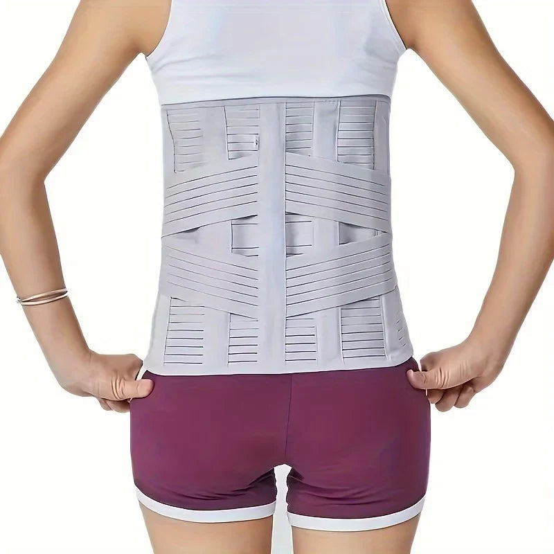 Adjustable Lumbar Support Belt | Double Pull Back Brace Corset