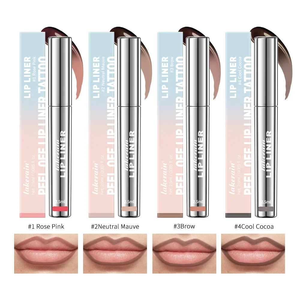 ibcccndc Peel Off Lip Tint 4 Colors | Matte Waterproof Liner