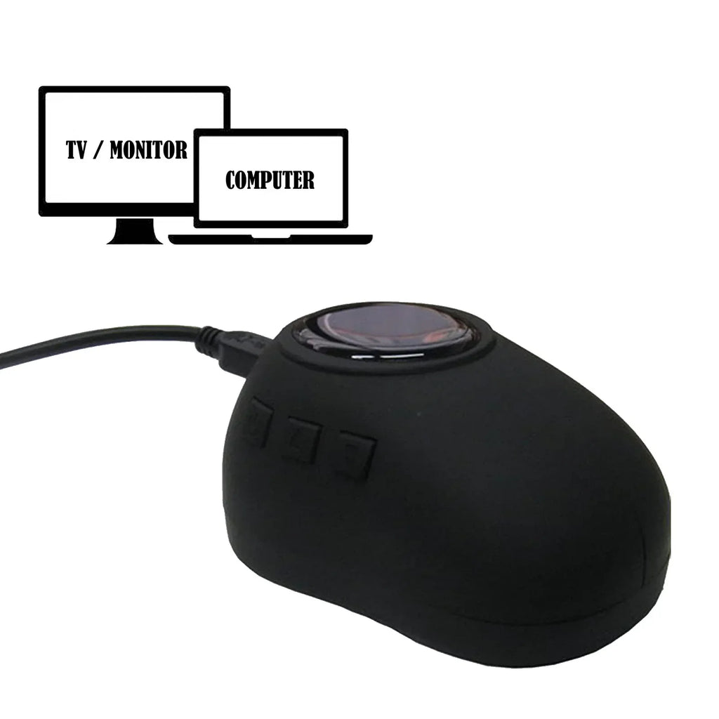 Portable Mouse Video Magnifier | USB & TV, 1x–16x Zoom, 10 Modes