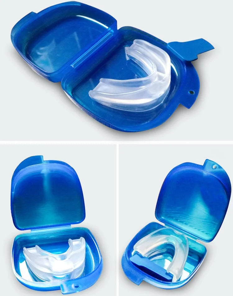 Teeth Bruxism Sleeping Apnea Guard Anti Snoring Mouth Device Bruxismo