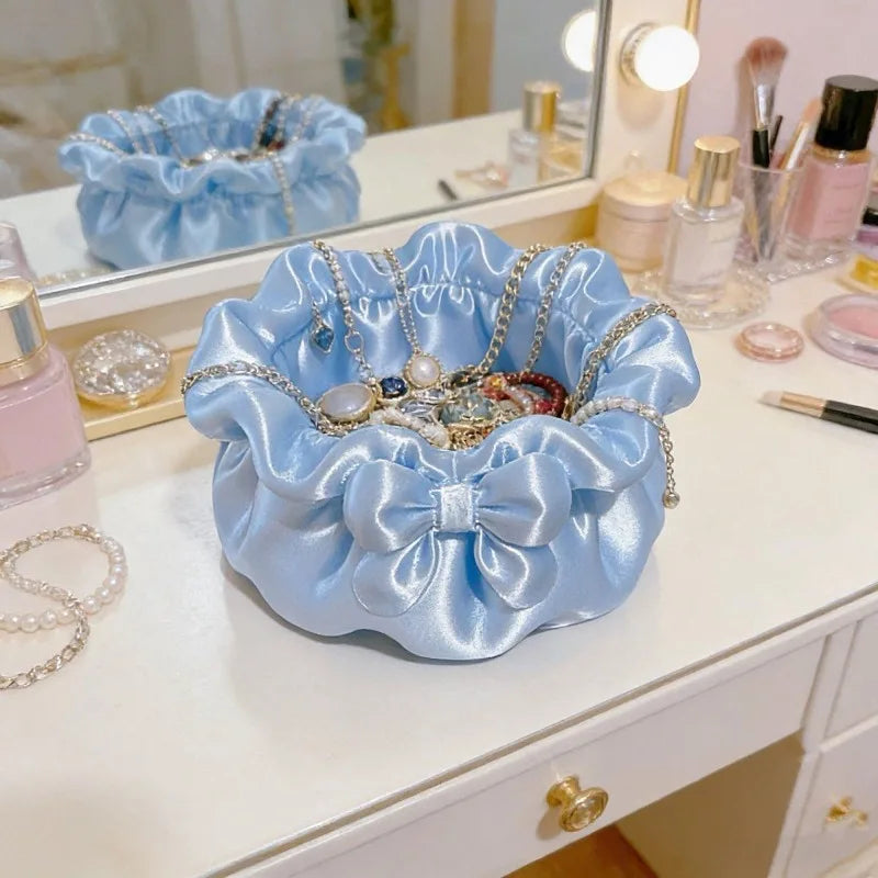 Bow-shaped 3D Printing Storage Tray INS Lolita-style Princess Dress