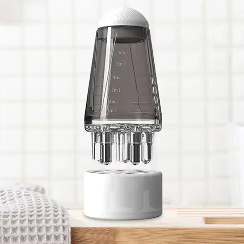 Scalp Oil Applicator Comb | Hexagon Roller Ball Massage Tool