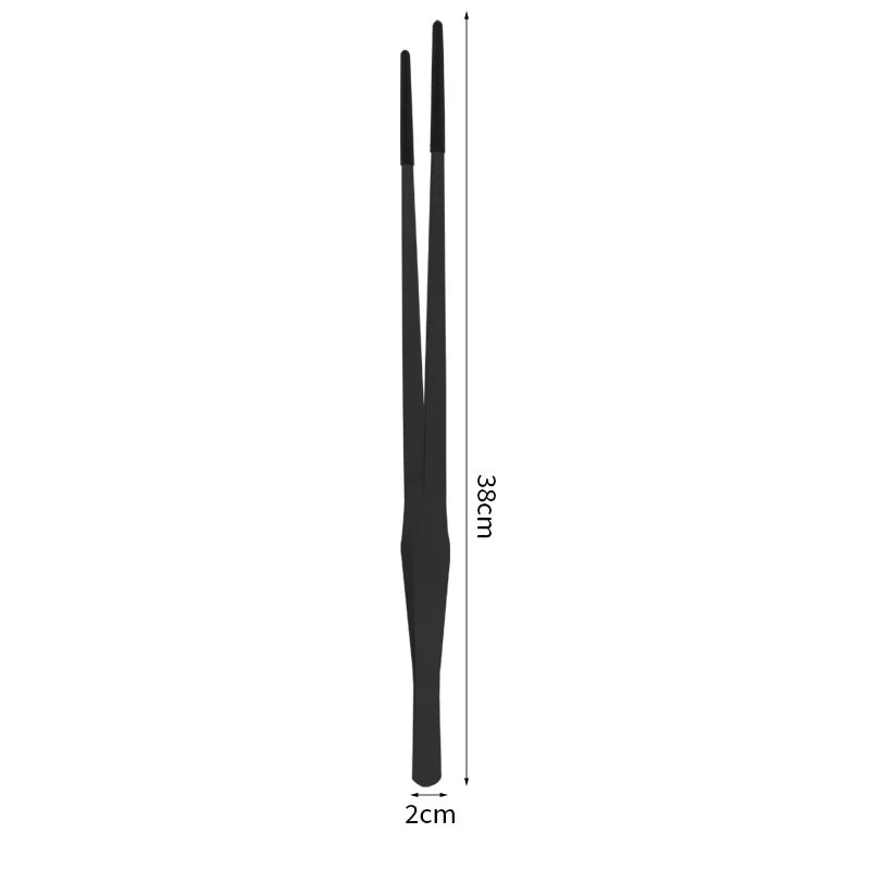 Reptile Feeding Tongs with Rubber Tips – Straight & Curved Tweezers