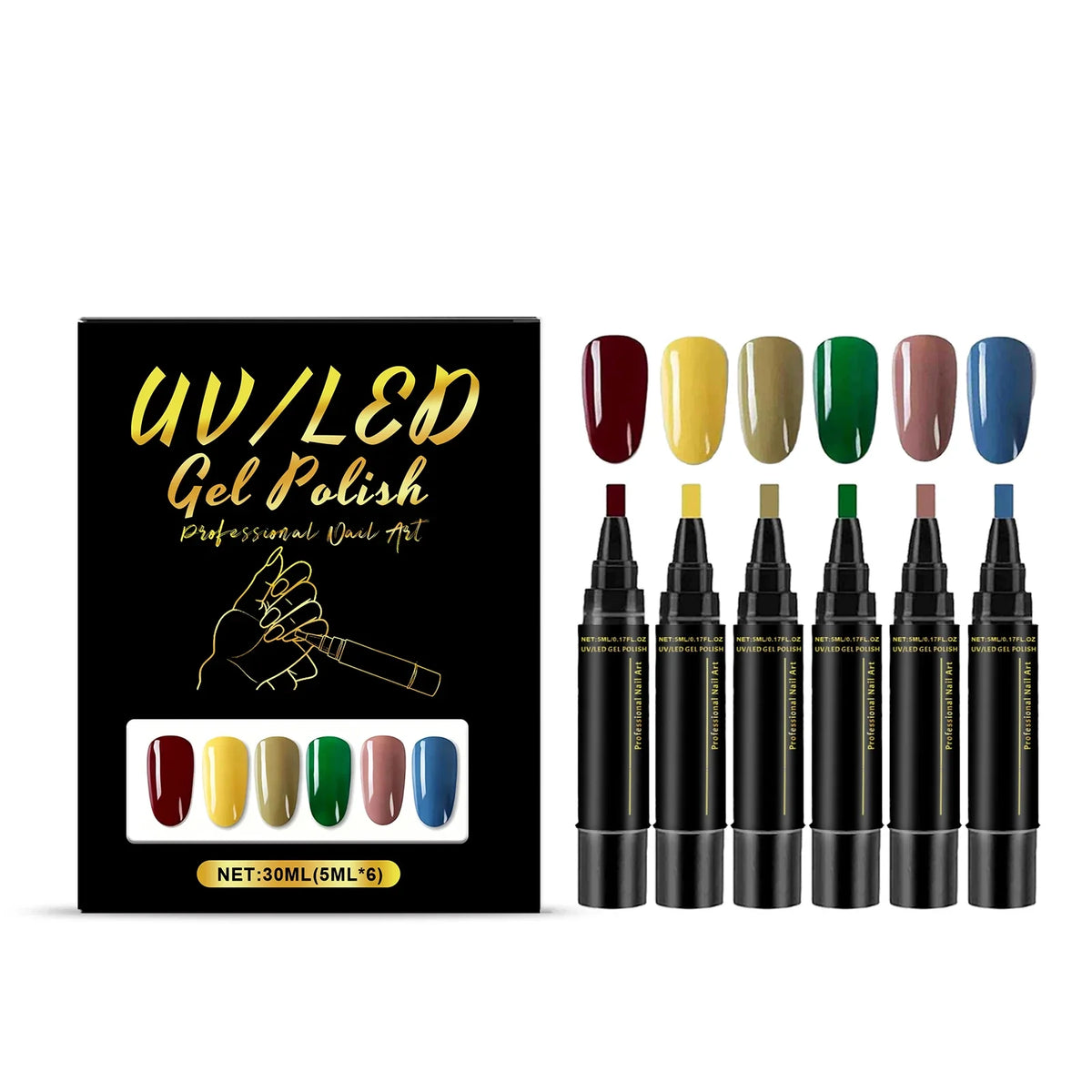 Nail Gel Polish DIY Art Design Manicure Painting Long Lasting Fashion
