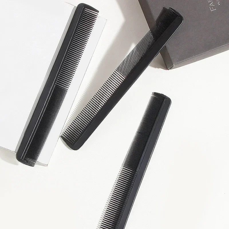 5-Piece Carbon Fiber Salon Comb Set – Anti-Static & Heat Resistant