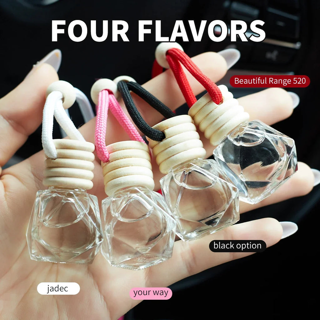 Perfume Bottle Car Air Freshener – Long-Lasting Scent