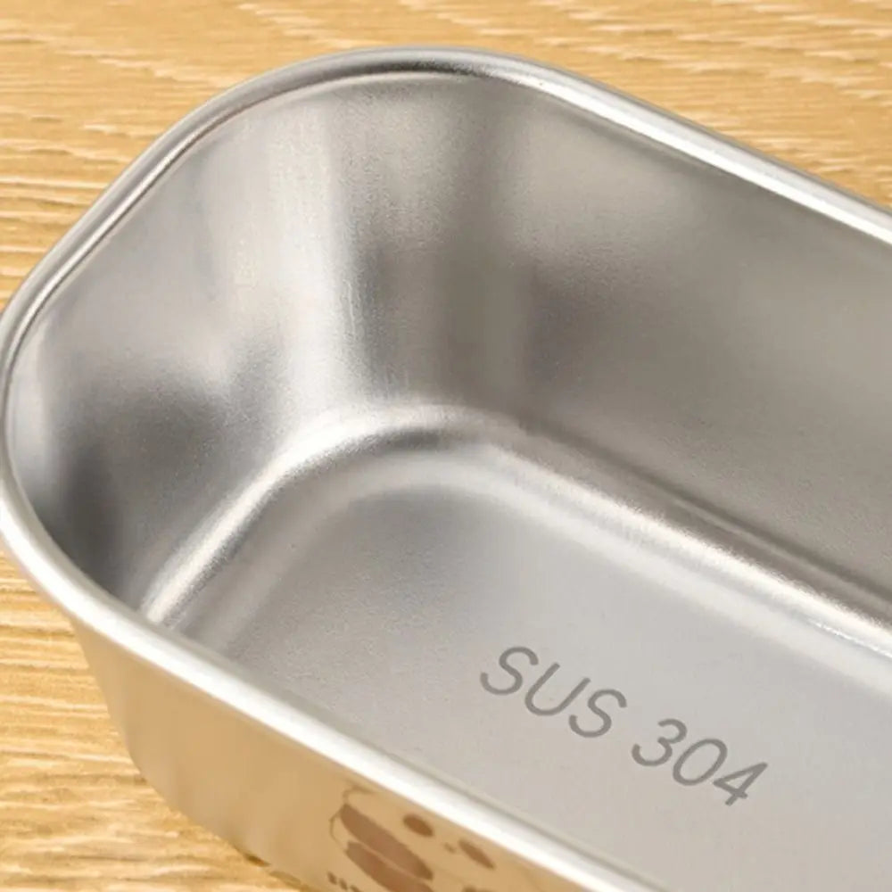 304 Stainless Steel Seasoning Box with Lid | Dipping Sauce Cup