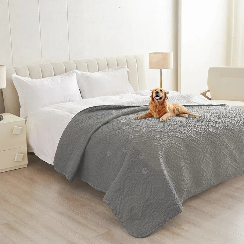Waterproof Pet Blanket Couch Cover – Non-Slip Dog & Cat Protector