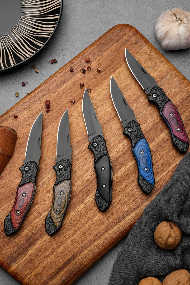 Folding Pocket Knife – Stainless Steel EDC Camping Outdoor Knife