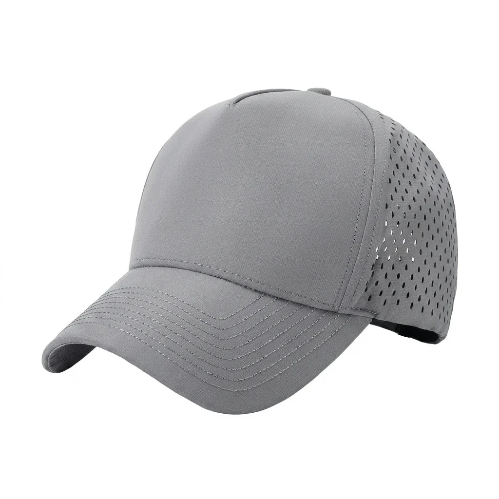 Breathable UPF Sports Cap | Laser Perforated Quick-Dry Hat