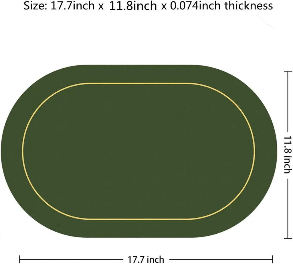 Leather Placemats – Heat Resistant, Waterproof & Wipeable Mats