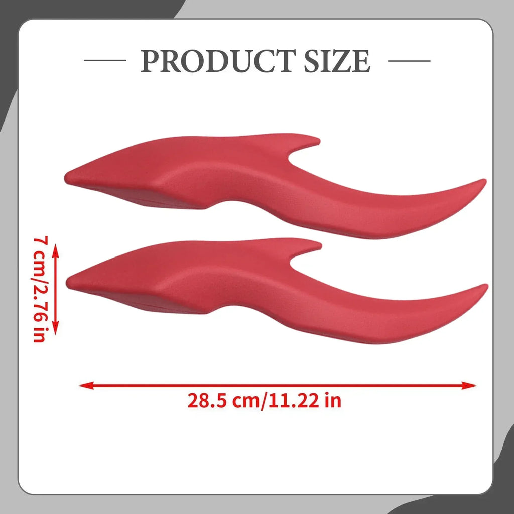 3D Dragon Horn Car Roof Decoration Sticker | SUV Truck Motorcycle