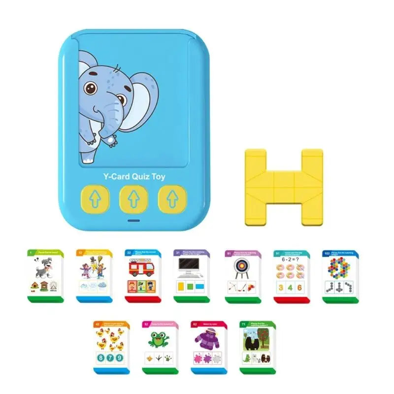 Bilingual Flashcard Learning Machine for Kids | 55 Cards