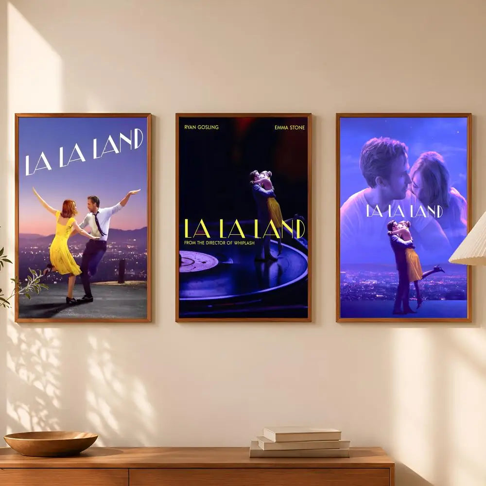 La La Land Movie Poster – Self-Stick HD PVC Wall Art Decor