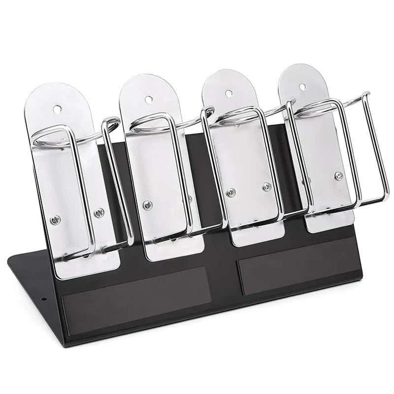 Stainless Steel Barber Clipper Holder & Trimmer Station Rack