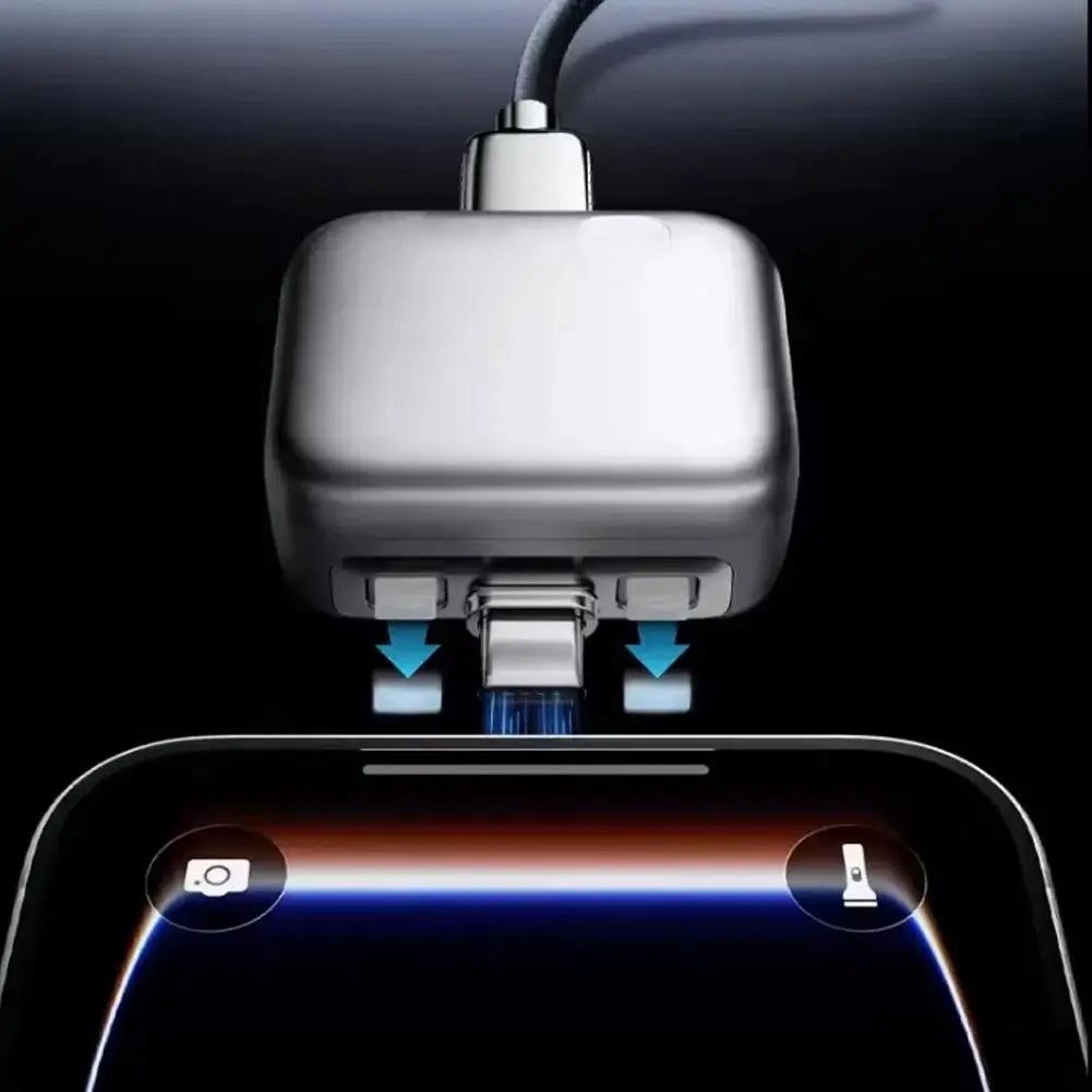 140W Auto-Eject USB-C Cable – Anti-Overcharge Battery Guard